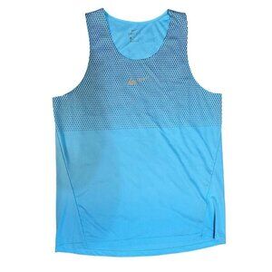 Nike Dri-Fit Women's Size Medium Blue Swoosh Tank Activewear